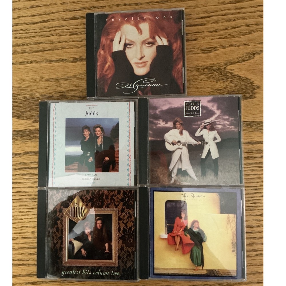 The Judds and Wynonna Judd CD Lot of 5 Greatest Hits River of Time Revelations